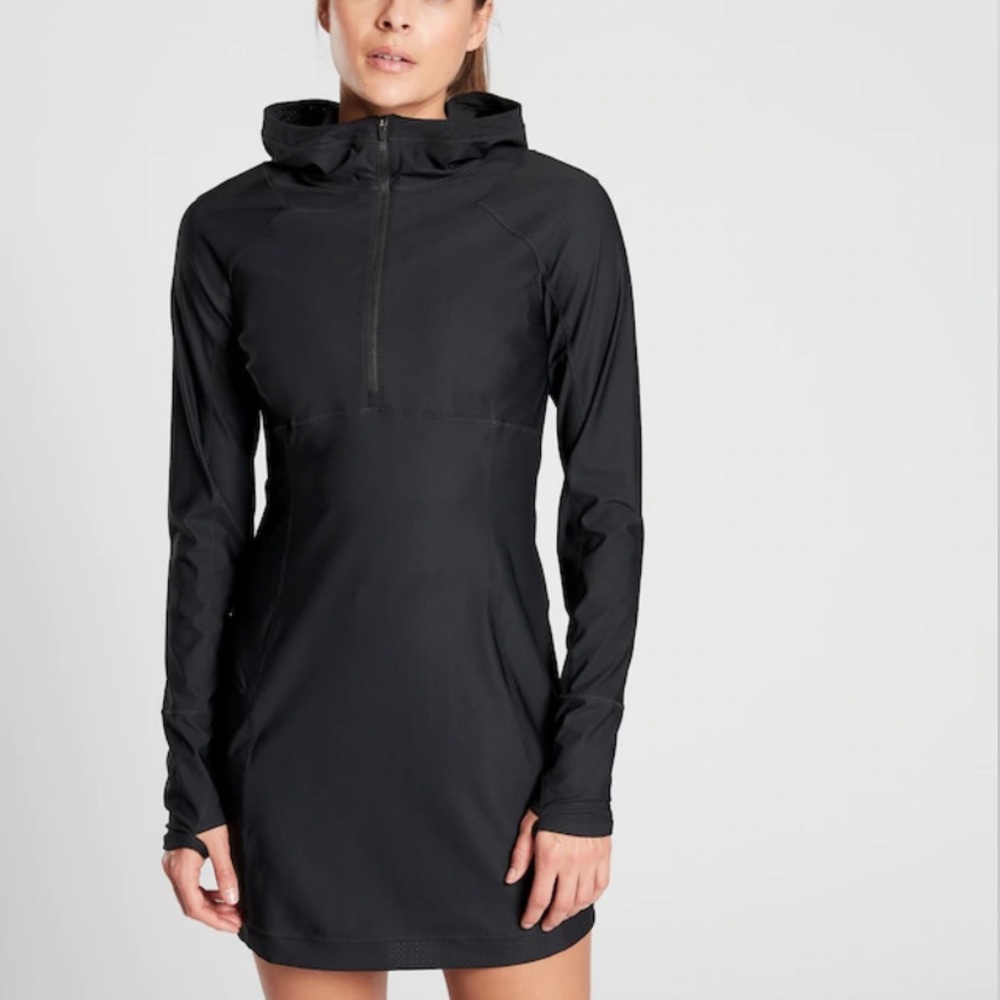 Athlete Black Dress Cover Up.